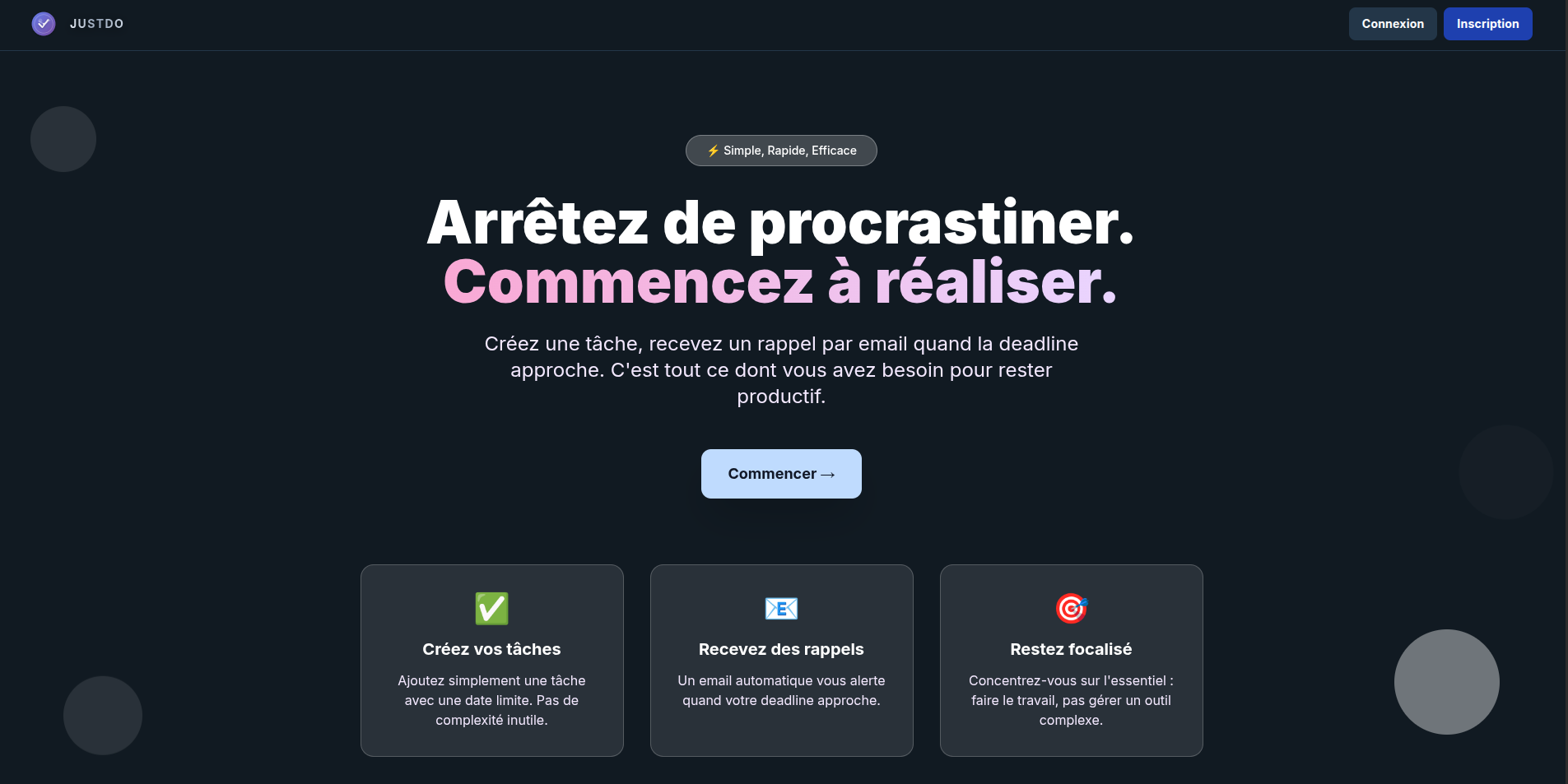 JustDo screenshot 3